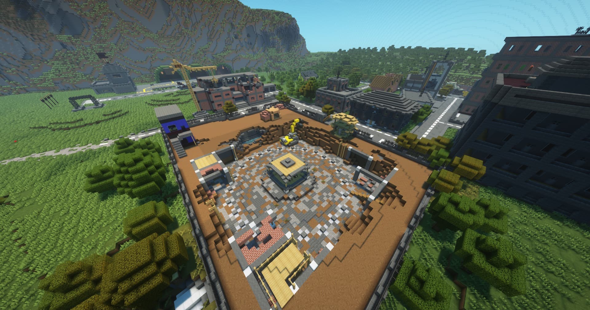 Survival Games arena environment
